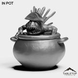 Tabletop Terrain Miniature In Pot Captain Pastry