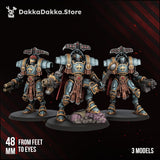 Tabletop Terrain Miniature Insolentis Exosceletus (x3)
