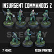 Tabletop Terrain Miniature Insurgent Commandos 2