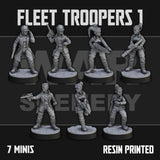 Tabletop Terrain Miniature Insurgent Fleet Troopers 1