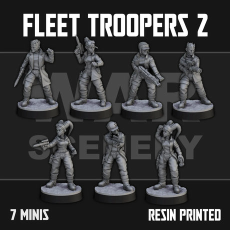 Tabletop Terrain Miniature Insurgent Fleet Troopers 2