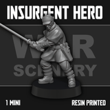 Tabletop Terrain Miniature Insurgent Hero