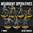 Tabletop Terrain Miniature Insurgent Operatives