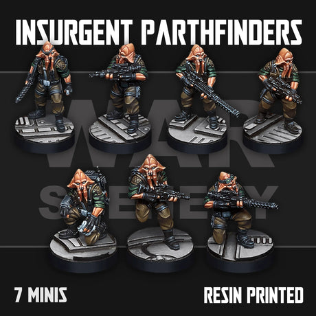 Tabletop Terrain Miniature Insurgent Pathfinders