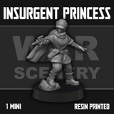 Tabletop Terrain Miniature Insurgent Princess