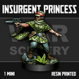 Tabletop Terrain Miniature Insurgent Princess