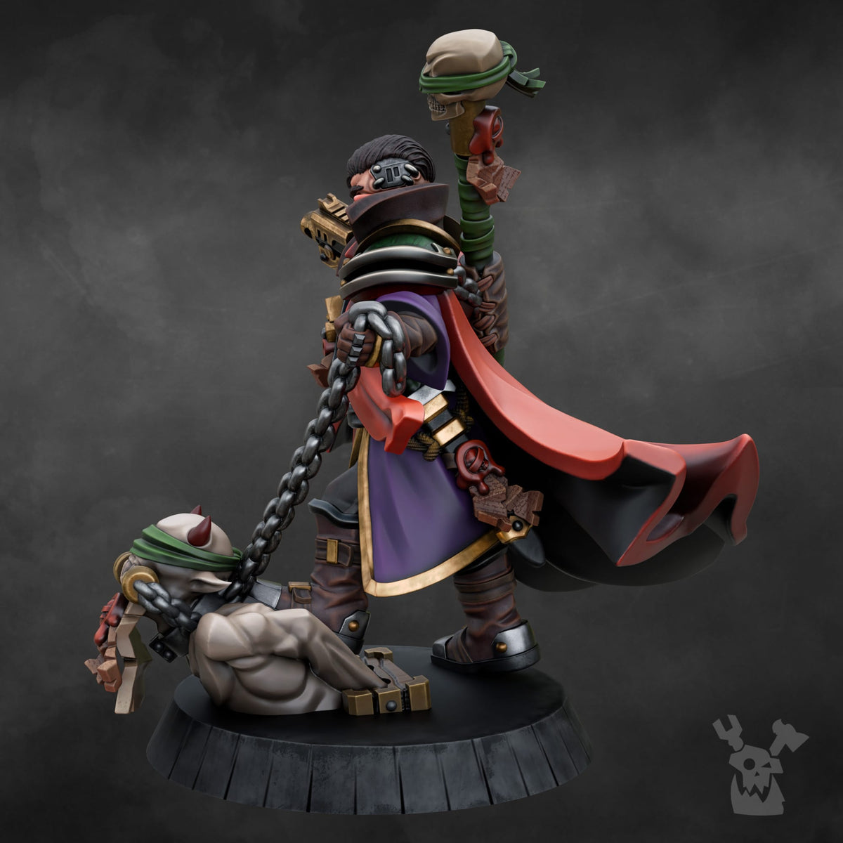 Tabletop Terrain Miniature Investigator George Rebelhorse
