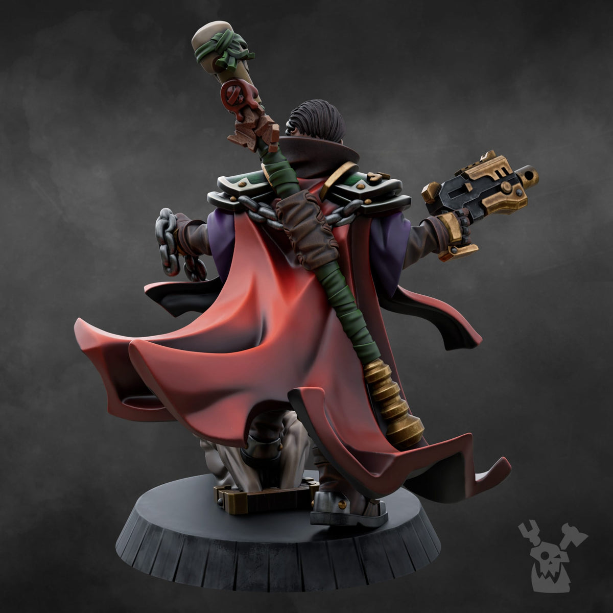 Tabletop Terrain Miniature Investigator George Rebelhorse