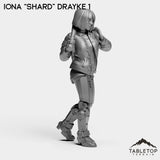 Tabletop Terrain Miniature Iona ''Shard'' Drayke - Hashtag Rioters