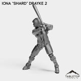 Tabletop Terrain Miniature Iona ''Shard'' Drayke - Hashtag Rioters