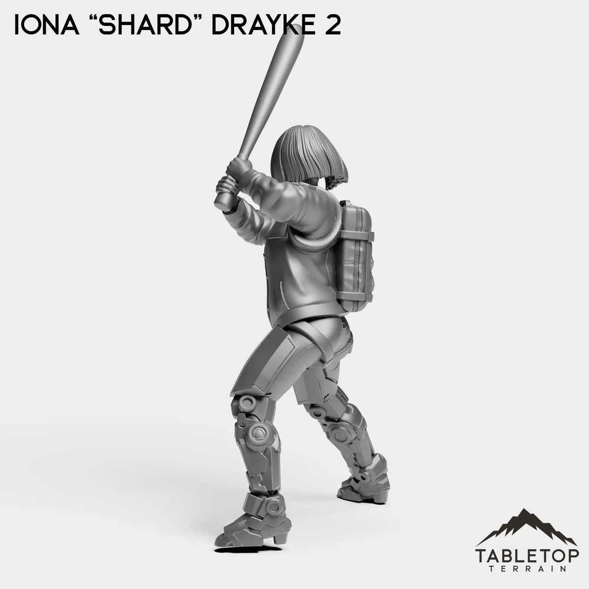 Tabletop Terrain Miniature Iona ''Shard'' Drayke - Hashtag Rioters
