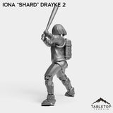 Tabletop Terrain Miniature Iona ''Shard'' Drayke - Hashtag Rioters