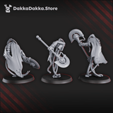Tabletop Terrain Miniature Iron Executioner Squad (x3)