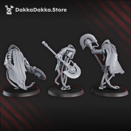 Tabletop Terrain Miniature Iron Executioner Squad (x3)