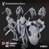 Tabletop Terrain Miniature Iron Guards Squad (x15)