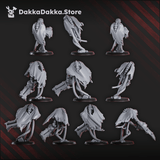 Tabletop Terrain Miniature Iron Phantoms Squad (x10)
