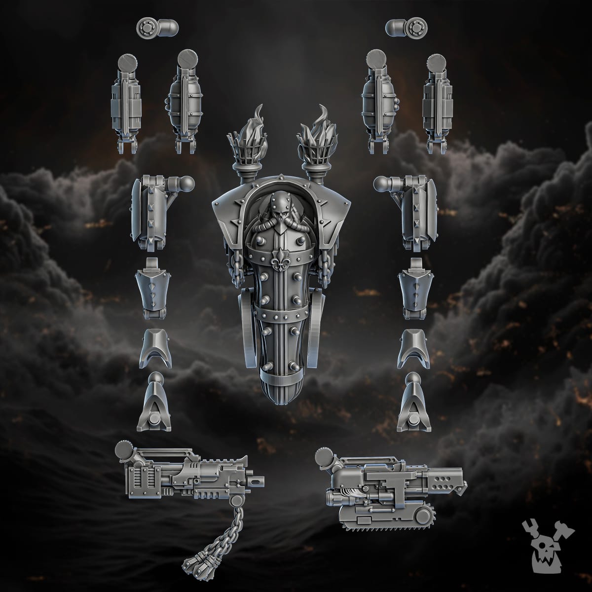 Tabletop Terrain Miniature Ironpain Engine