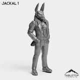 Tabletop Terrain Miniature Jackal 1 Jackal - Primals
