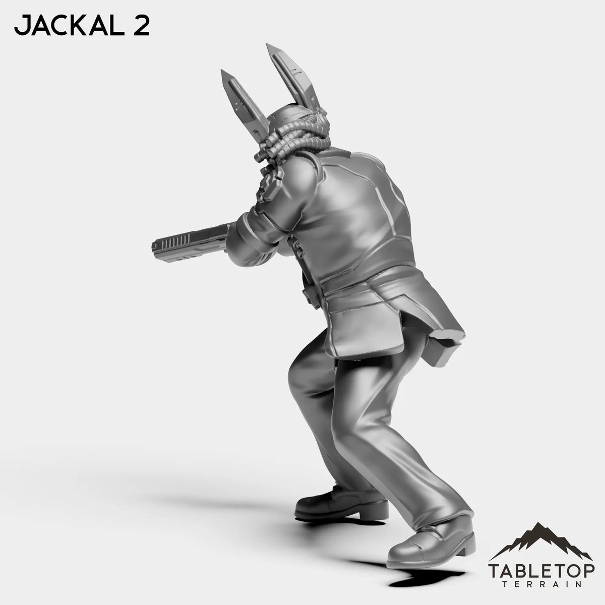 Tabletop Terrain Miniature Jackal - Primals