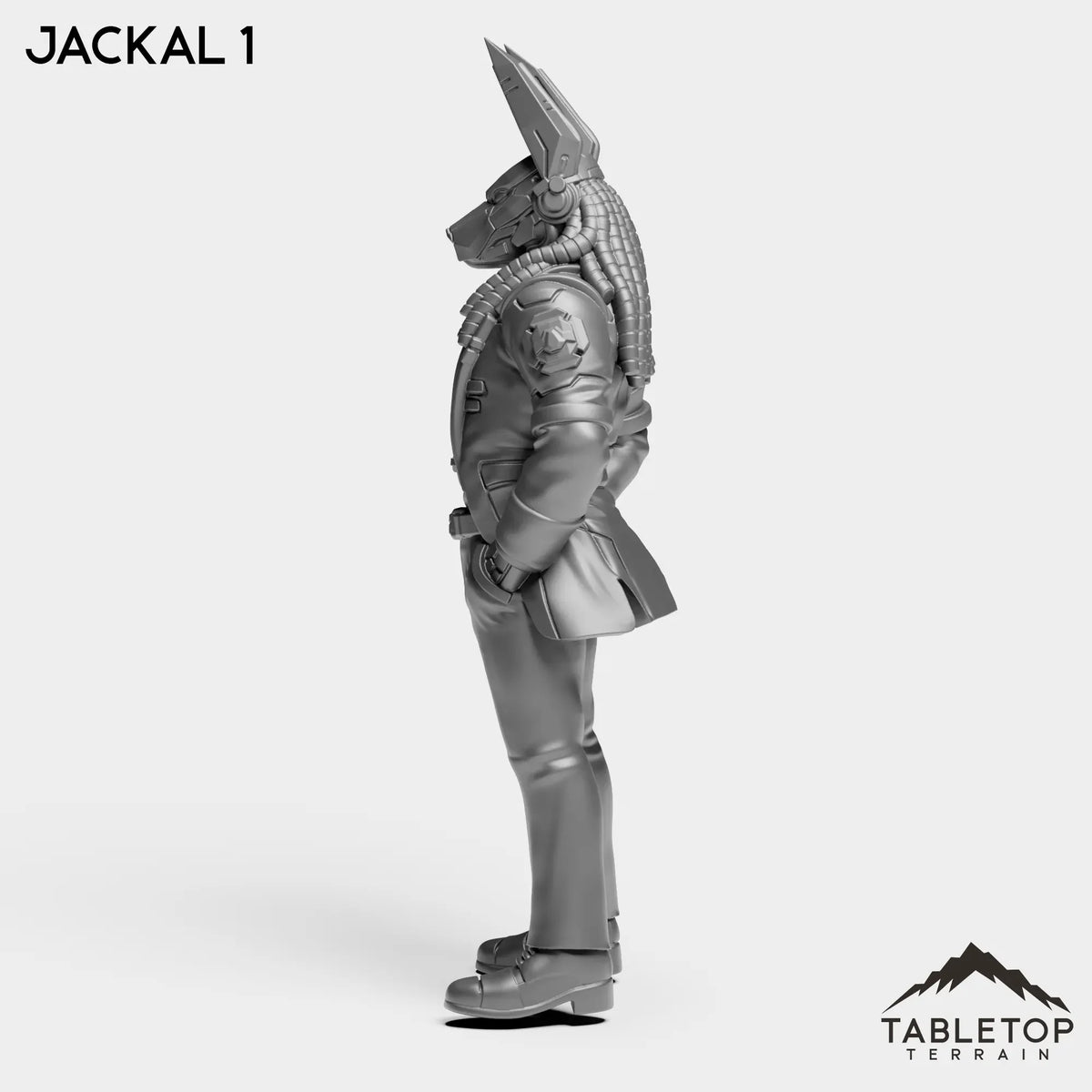 Tabletop Terrain Miniature Jackal - Primals