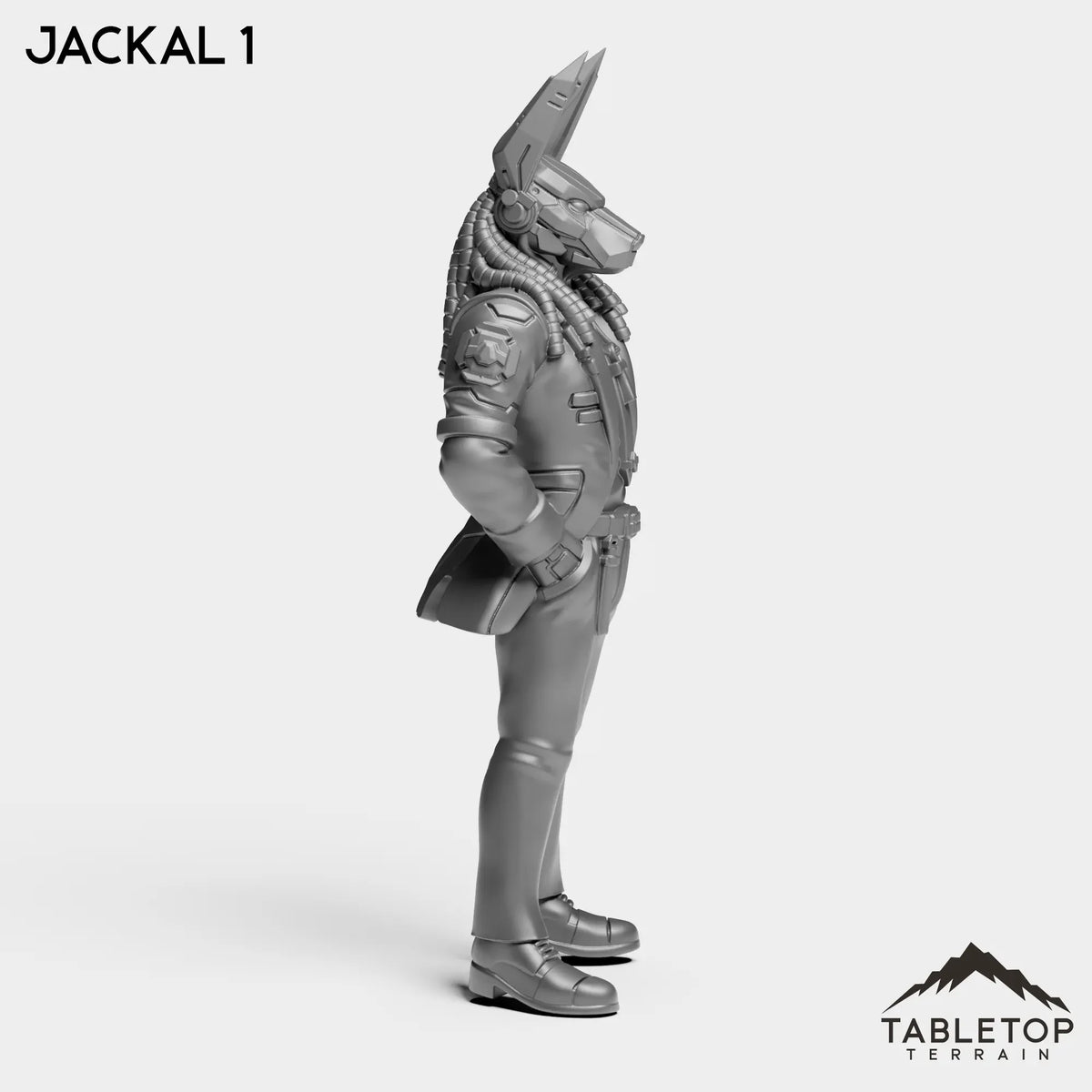 Tabletop Terrain Miniature Jackal - Primals