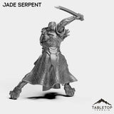 Tabletop Terrain Miniature Jade Serpent - Black Lotus Squad