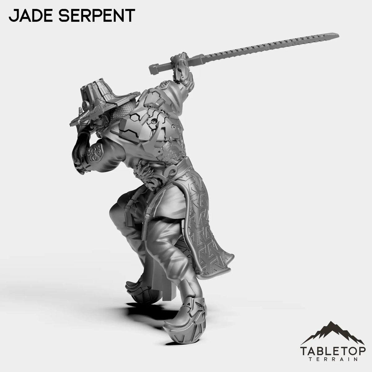 Tabletop Terrain Miniature Jade Serpent - Black Lotus Squad