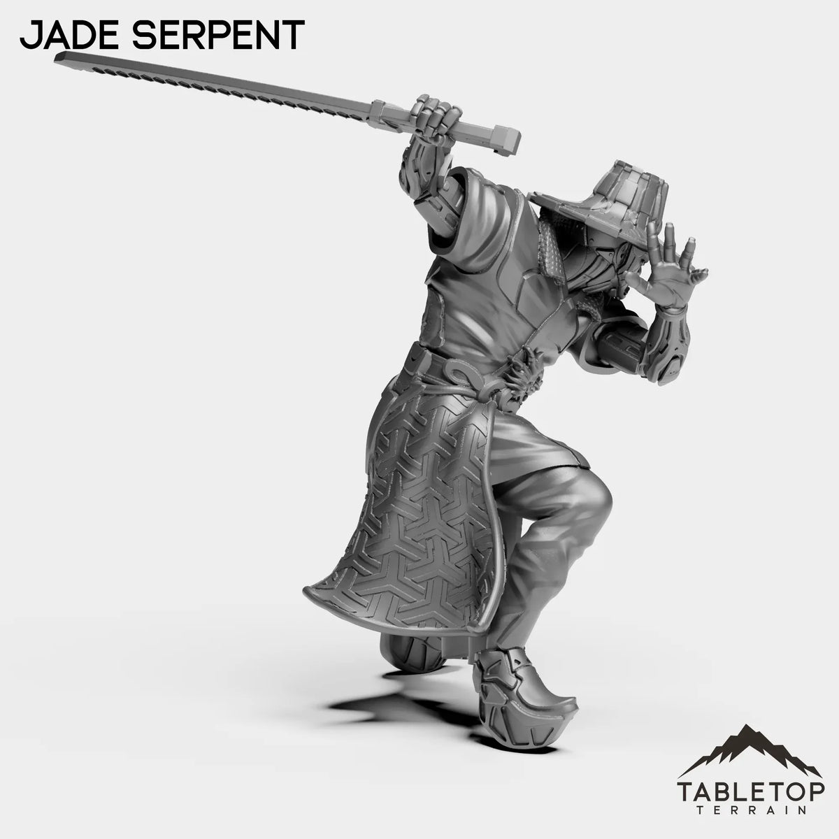 Tabletop Terrain Miniature Jade Serpent - Black Lotus Squad