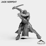 Tabletop Terrain Miniature Jade Serpent - Black Lotus Squad
