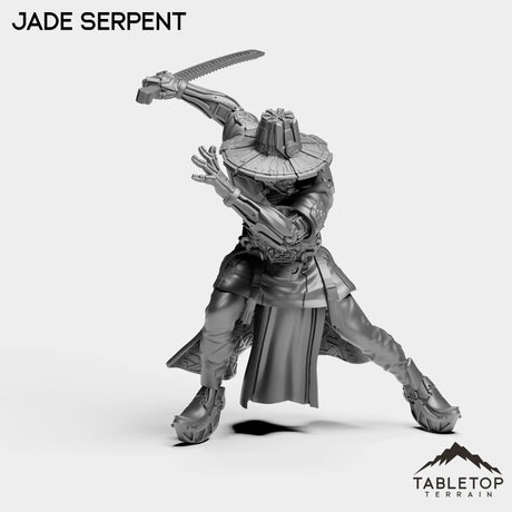 Tabletop Terrain Miniature Jade Serpent - Black Lotus Squad