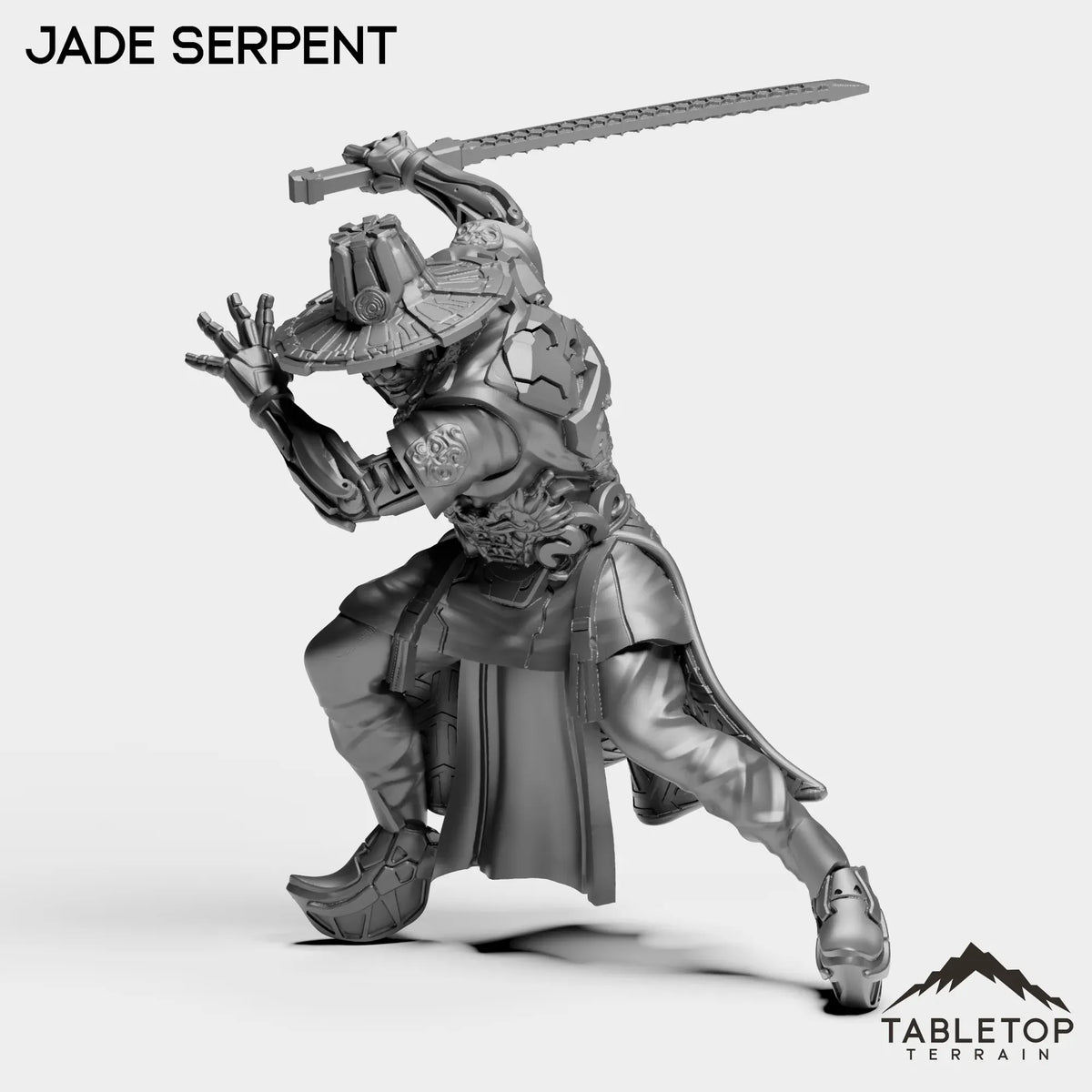 Tabletop Terrain Miniature Jade Serpent - Black Lotus Squad