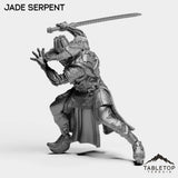 Tabletop Terrain Miniature Jade Serpent - Black Lotus Squad