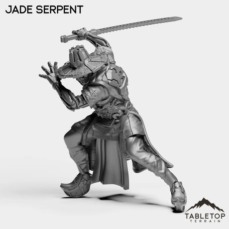 Tabletop Terrain Miniature Jade Serpent - Black Lotus Squad
