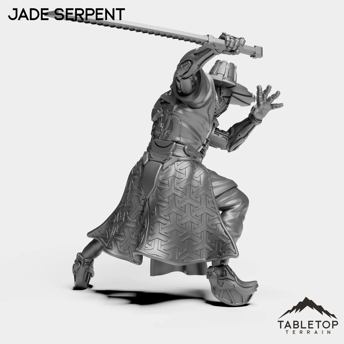 Tabletop Terrain Miniature Jade Serpent - Black Lotus Squad