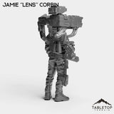 Tabletop Terrain Miniature Jamie ''Lens'' Corbin - Channel 77