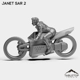Tabletop Terrain Miniature Janet Sar - Bomber Girls