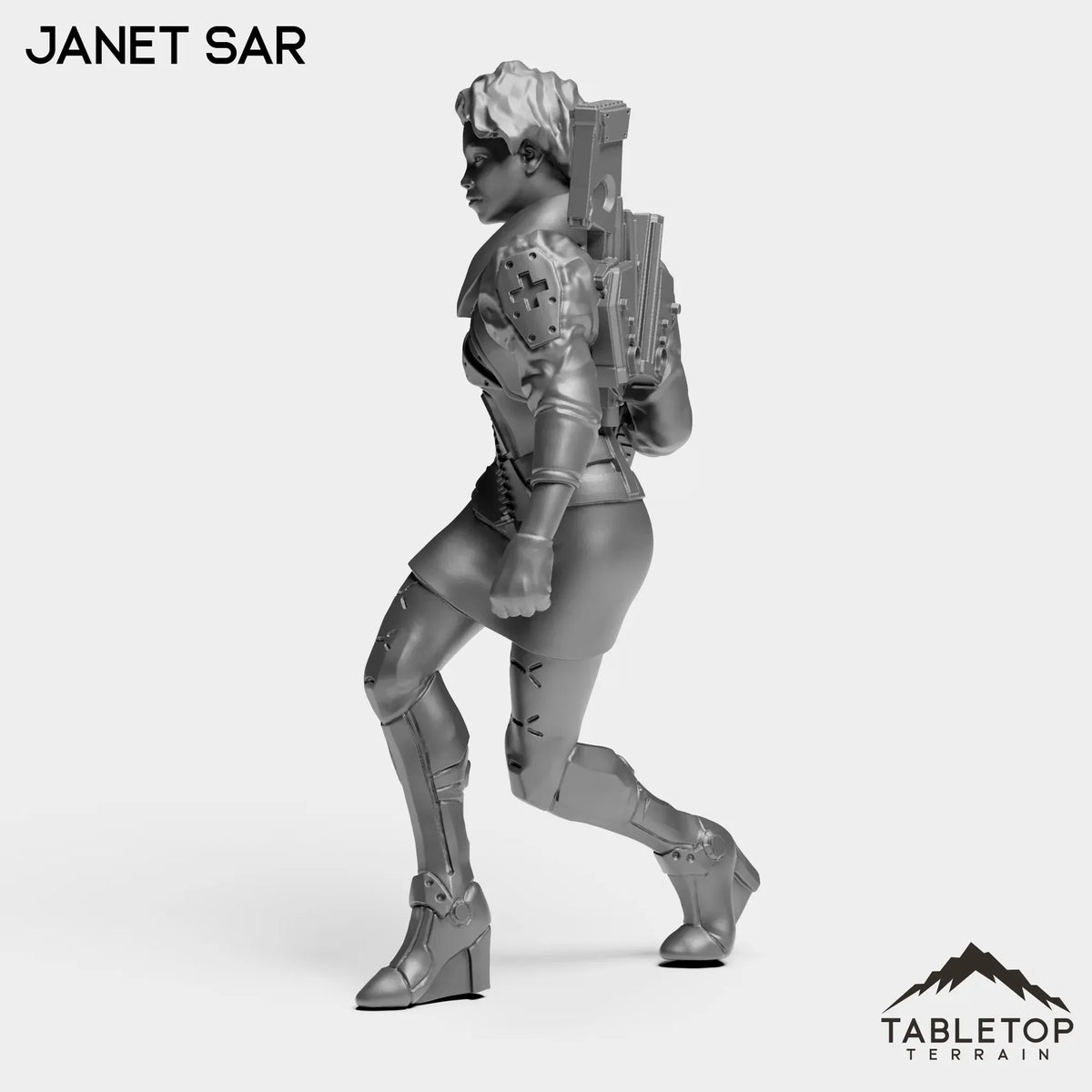 Tabletop Terrain Miniature Janet Sar - Bomber Girls