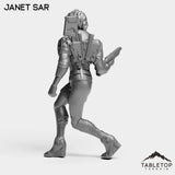 Tabletop Terrain Miniature Janet Sar - Bomber Girls