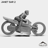 Tabletop Terrain Miniature Janet Sar - Bomber Girls