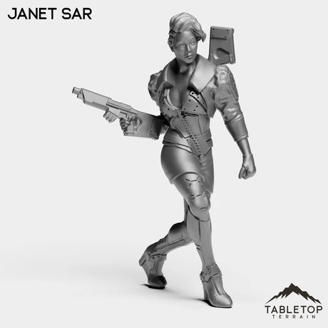 Tabletop Terrain Miniature Janet Sar Janet Sar - Bomber Girls