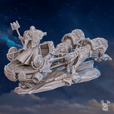 Tabletop Terrain Miniature Jarl Arna on Stormchariot