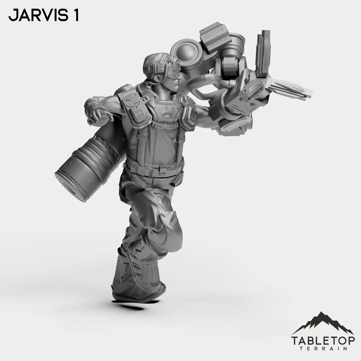 Tabletop Terrain Miniature Jarvis 1 Jarvis - Human Hybrids