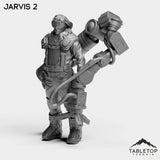 Tabletop Terrain Miniature Jarvis 2 Jarvis - Human Hybrids