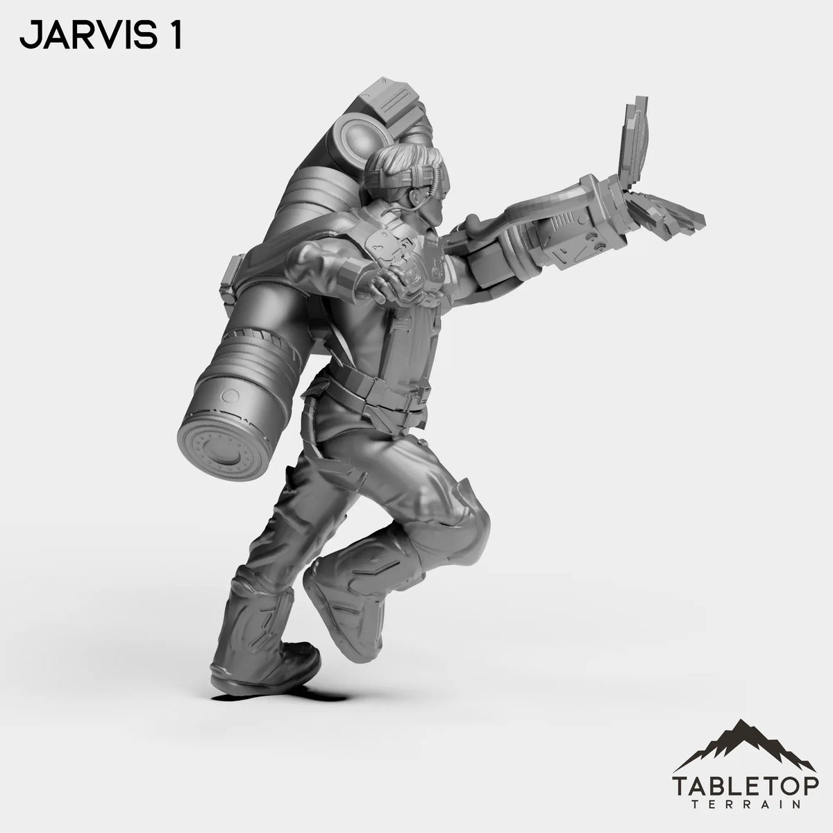 Tabletop Terrain Miniature Jarvis - Human Hybrids