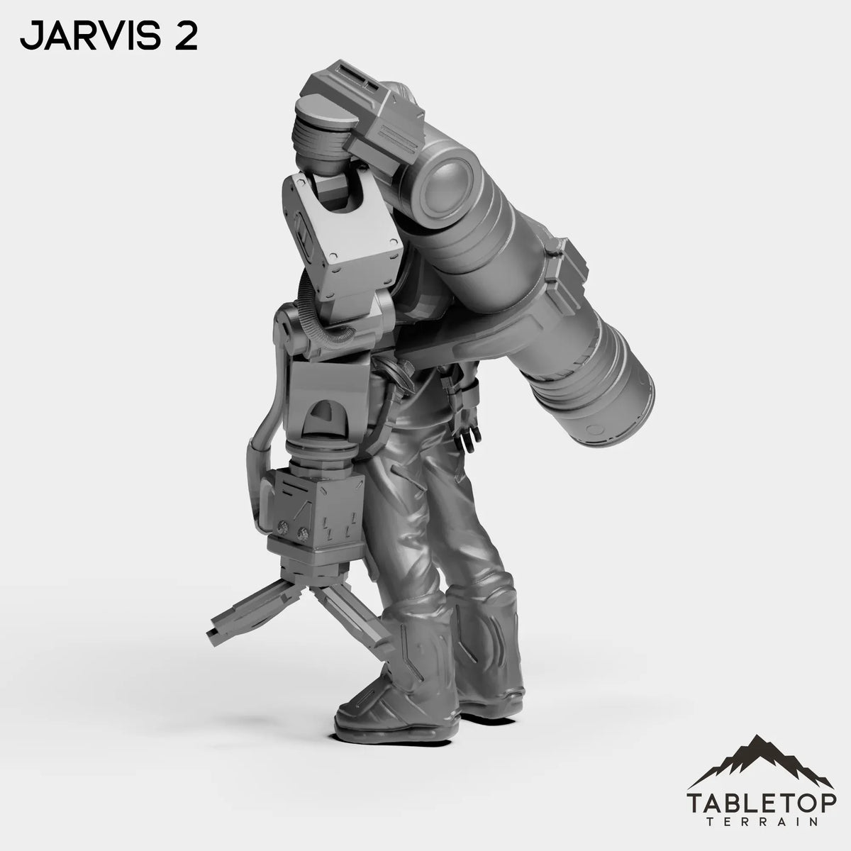 Tabletop Terrain Miniature Jarvis - Human Hybrids