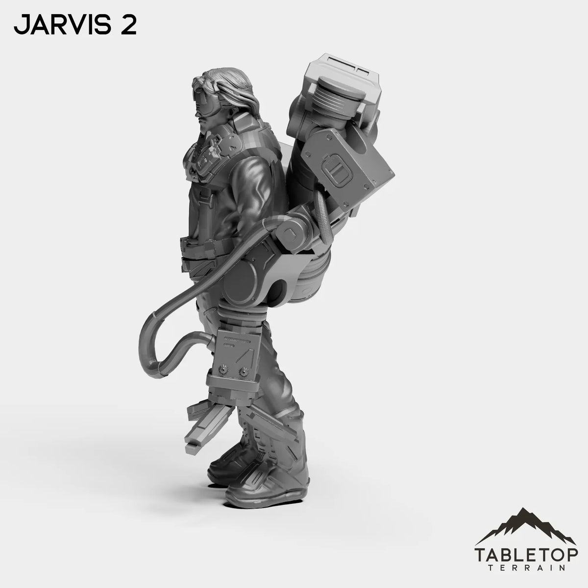 Tabletop Terrain Miniature Jarvis - Human Hybrids