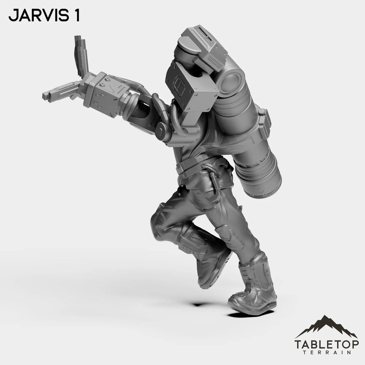 Tabletop Terrain Miniature Jarvis - Human Hybrids