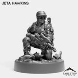 Tabletop Terrain Miniature JETA Squad