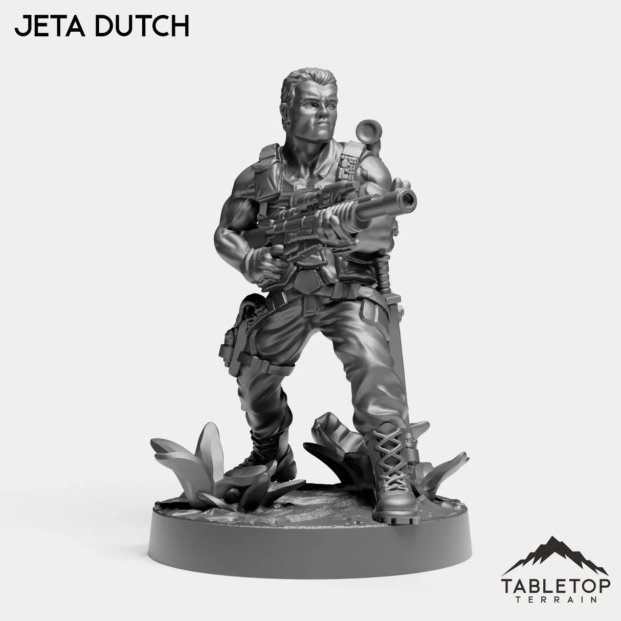 Tabletop Terrain Miniature JETA Squad