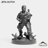 Tabletop Terrain Miniature JETA Squad